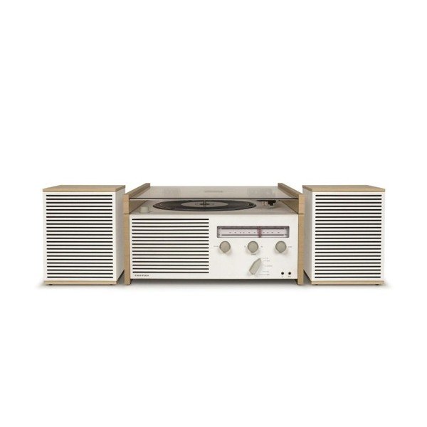Bijelo-bež gramofon Crosley Switch II Natural-image-1