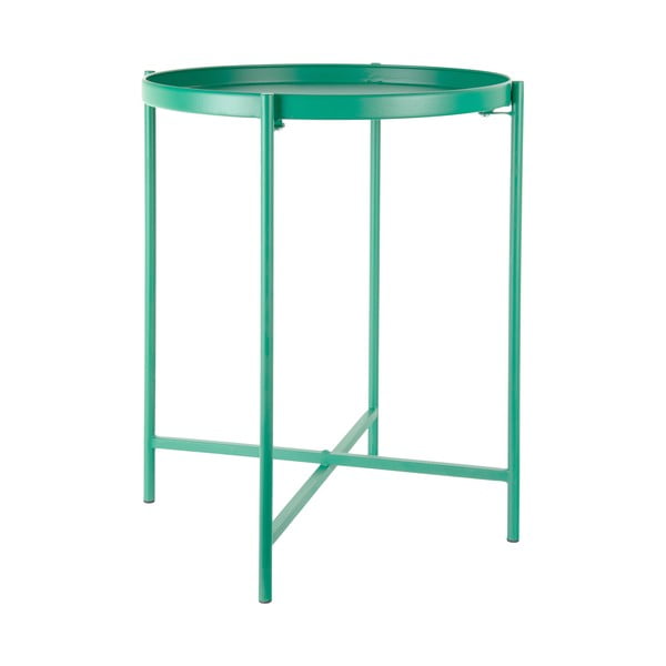 Metalni okrugao pomoćni stol ø 40 cm Meseta  – Leitmotiv