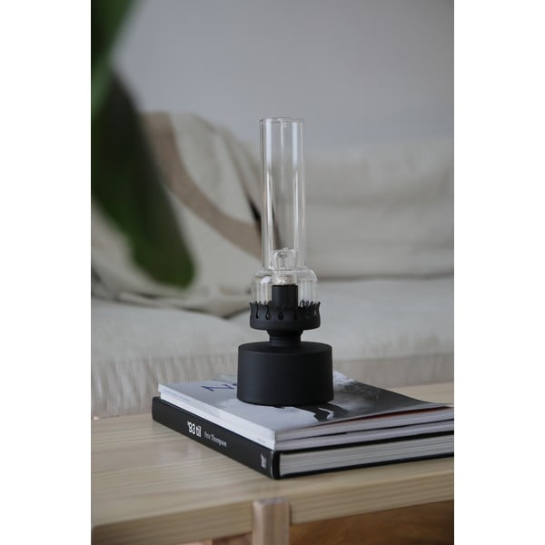 Crna stolna lampa sa staklenim sjenilom (visina 31 cm) Kandella – Markslöjd-image-2