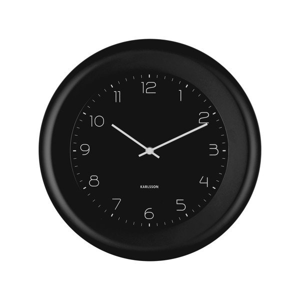 Zidni sat ø 38 cm  Dual Disc – Karlsson-image-3