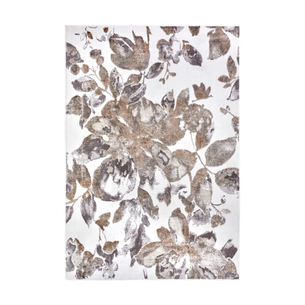 Sivo-smeđi tepih 200x280 cm Shine Floral – Hanse Home