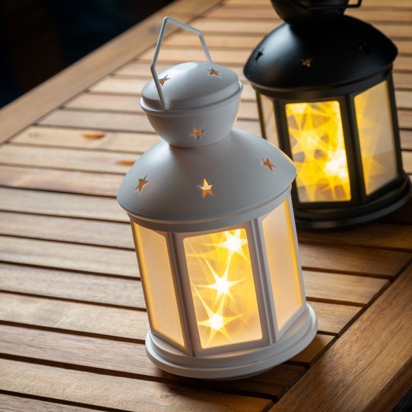 Bijela lampa s LED rasvjetom InnovaGoods-image-2