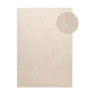 Ručno rađen vunen tepih u svijetloj prirodnoj boji 160x230 cm Eleni Natural White – Hanse Home