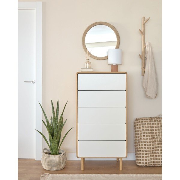 Zidna vješalica od drveta breze Kave Home Natane-image-2