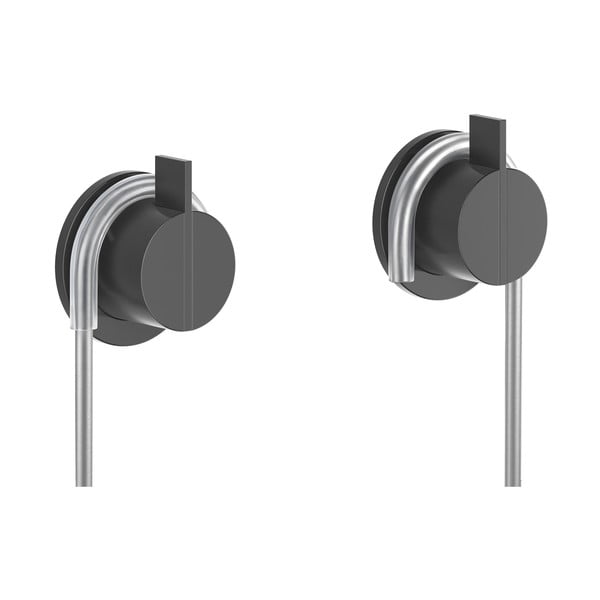 Viseća kupaonska polica od nehrđajućeg čelika u srebrnoj boji Origin - Metaltex-image-2