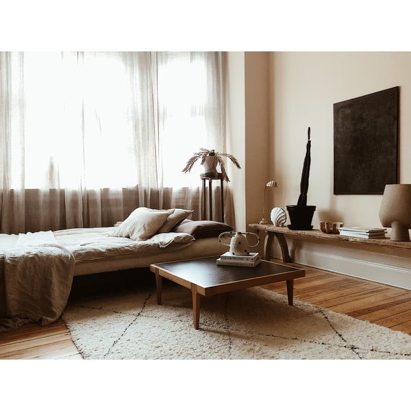 Podesivi kauč Karup Design Fresh Black/Wheat Beige-image-1