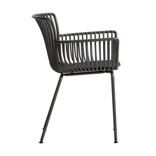 Tamno siva vrtna stolica Surpika – Kave Home-image-4