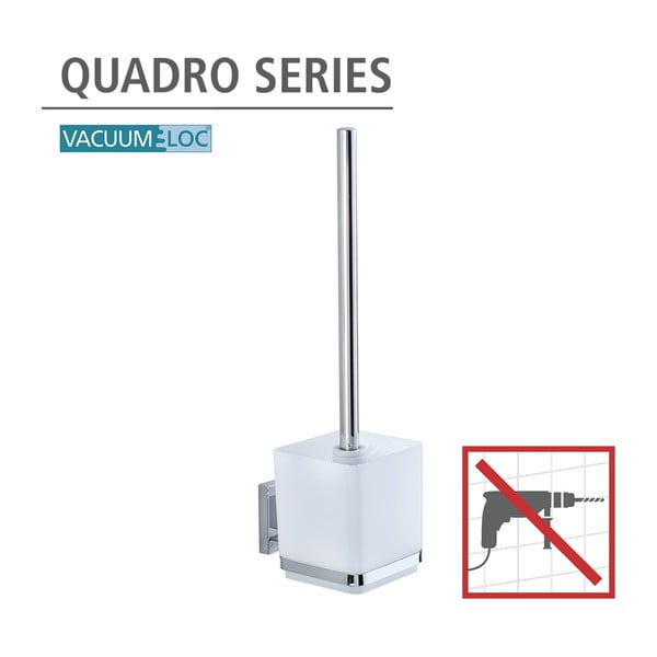 Samostojeći držač četke za toalet Wenko Vacuum-Loc, nosivost do 33 kg-image-4
