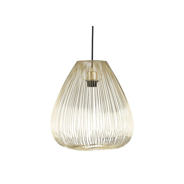 Metalna visilica u zlatnoj boji Leitmotiv Lucid, ø 35 cm-image-2