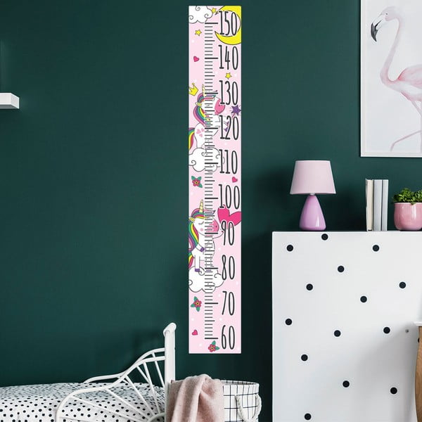 Dječja naljepnica s motivom metra za vrata/za zid 15x100 cm Unicorns – Ambiance-image-2