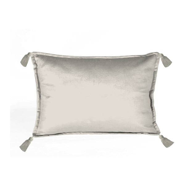 Siva ukrasna navlaka za jastuk Velvet Atelier, 50 x 35 cm