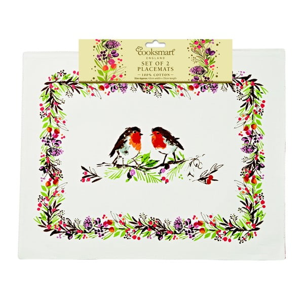 Postavka mjesta Cooksmart England Winter Chorus, 2 kom