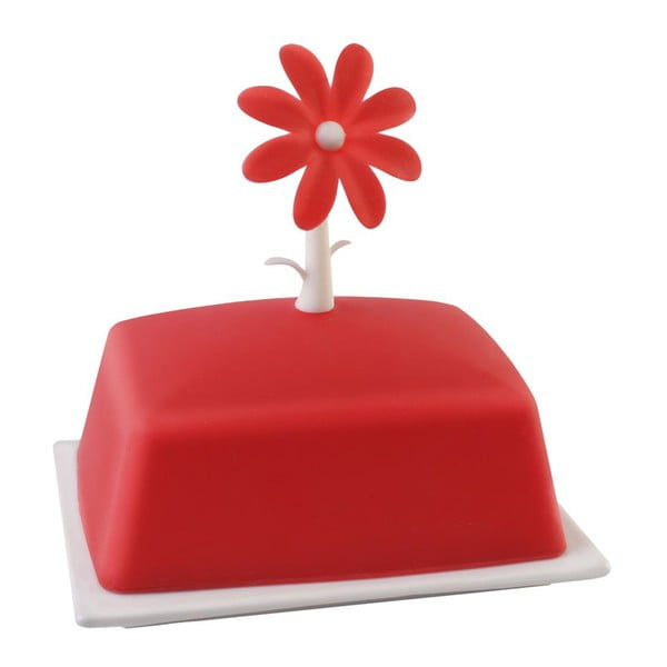 Crvena kutija za maslac Vialli Design Livio dizajn