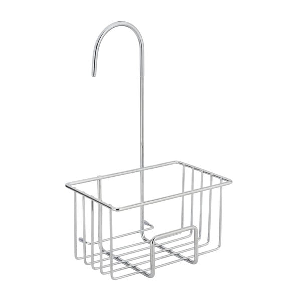 Viseća kupaonska polica od nehrđajućeg čelika u sjajno srebrnoj boji Milito – Wenko