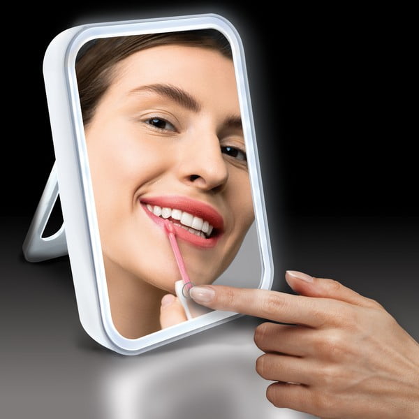 Kozmetičko ogledalo s osvjetljenjem 15x20 cm Ania – MSV-image-1