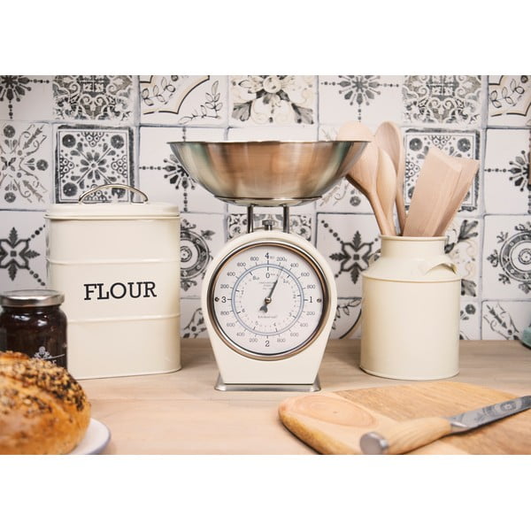 Krem kuhinjska vaga Kitchen Craft Living Nostalgia, nosivost 4 kg-image-1