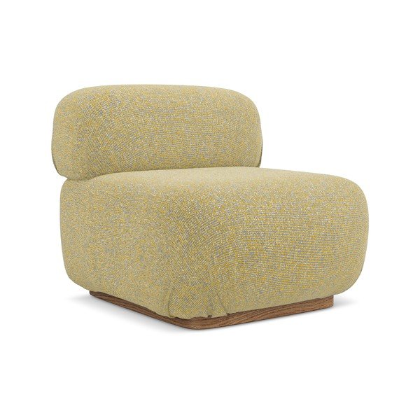 Žuta  modularna sjedeća garnitura Ailani – Makamii-image-2