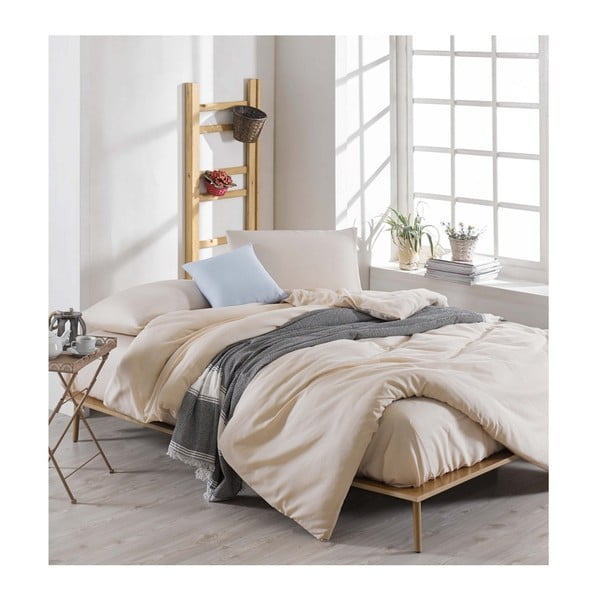 Posteljina s plahtama Permento Lesssno bračni krevet, 200 x 220 cm