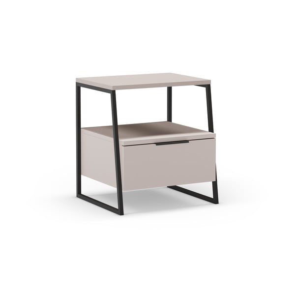 Krem noćni ormarić Velia – Marckeric-image-3