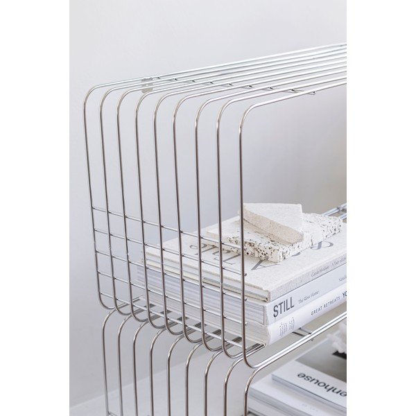 Metalna polica s više razina u sjajno srebrnoj boji 70 cm Store-It – Mette Ditmer Denmark-image-2