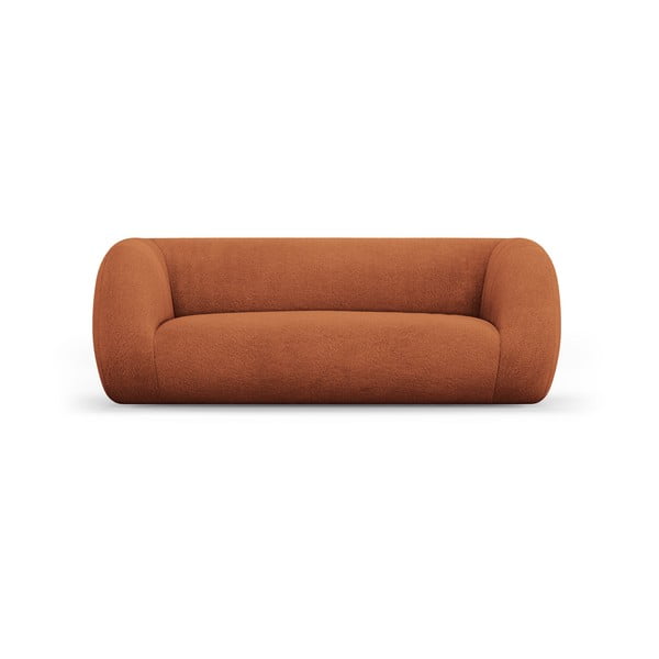 Narančasta sofa od bouclé tkanine 210 cm Essen – Cosmopolitan Design