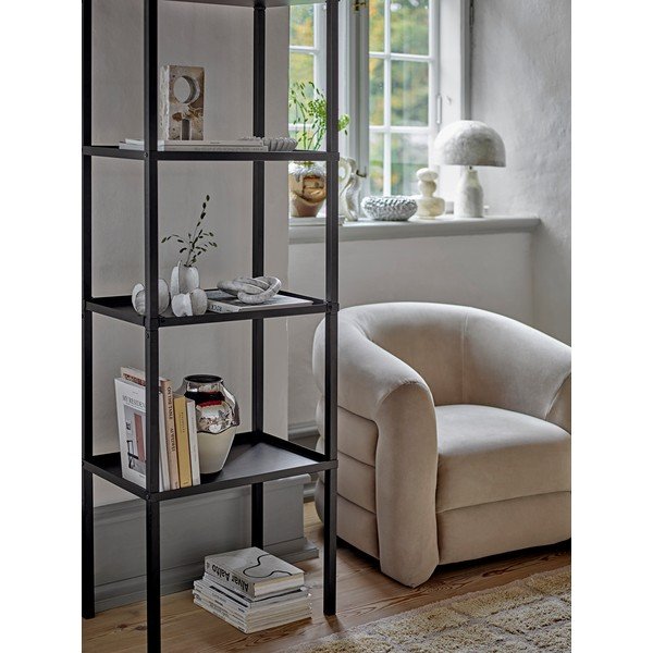 Crni metalni regal 59x90x38 cm Loups – Bloomingville-image-3
