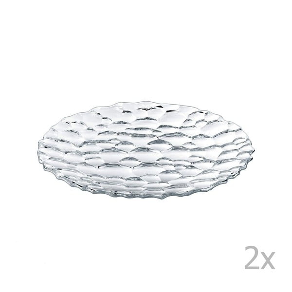 Set od 2 kristalna tanjura za desert Nachtmann Sphere, ⌀ 23 cm