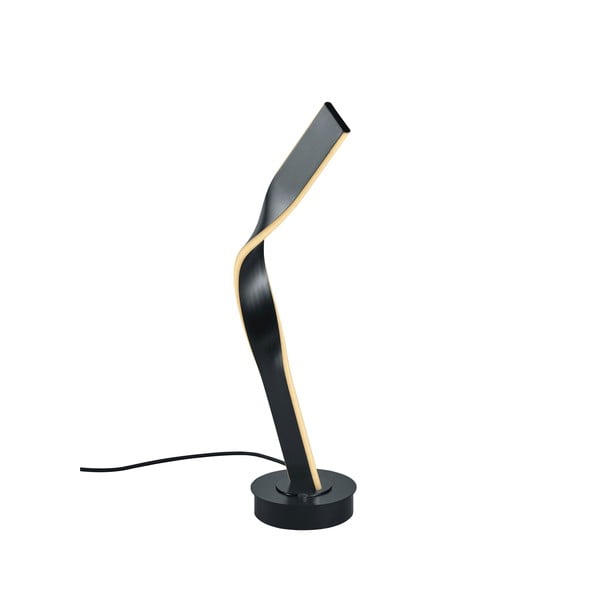 Crna LED stolna lampa s metalnim sjenilom (visina 64,5 cm) Cicenza – CINQUE