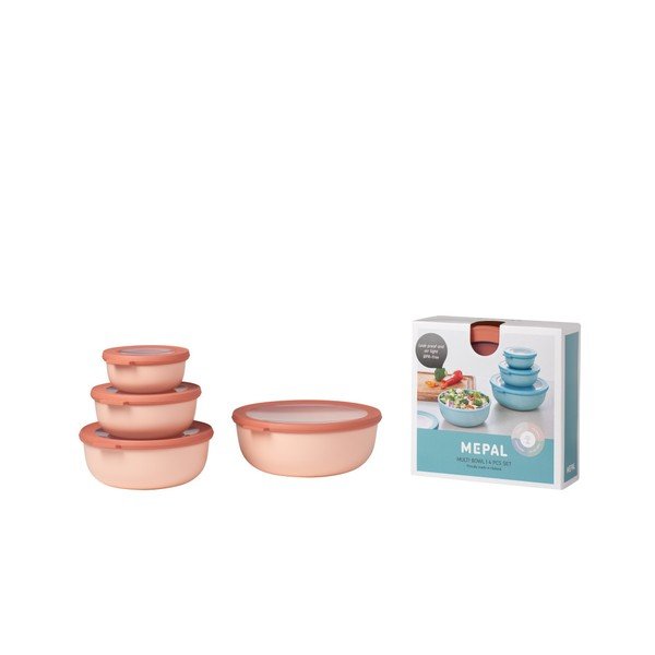 Set od 4 ružičaste kutije Mepal Nordic-image-1