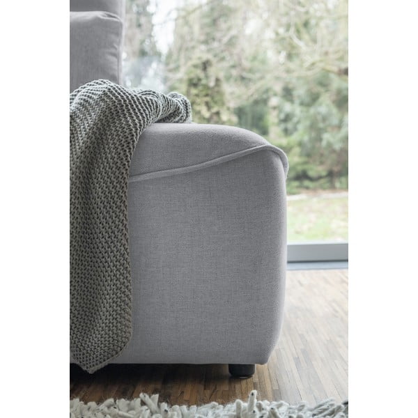 Svijetlo siva sklopiva kutna garnitura (u "U") Homely Tommy - Miuform-image-2