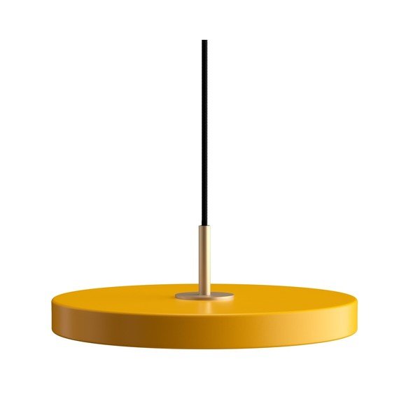 Žuta  LED viseća svjetiljka s metalnim sjenilom ø 31 cm Asteria Mini – UMAGE
