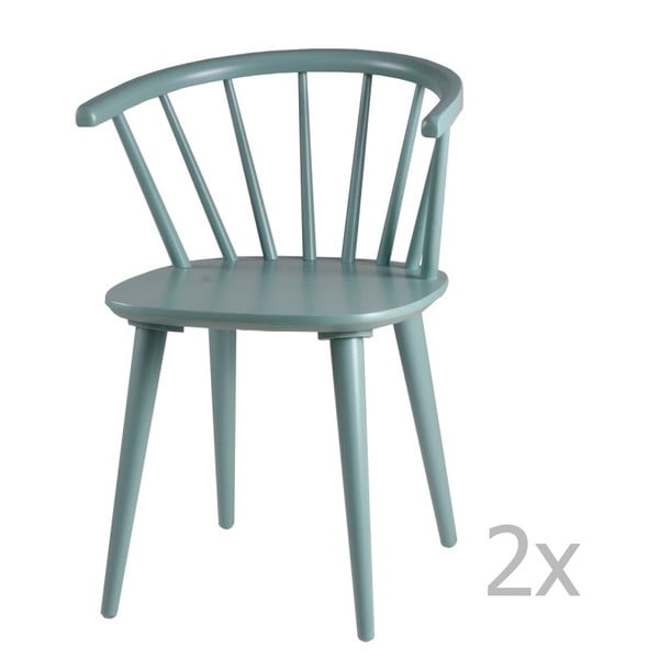 Set od 2 blagovaonske stolice s mentolom sømcasa Anya