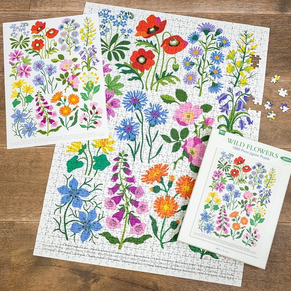 Puzzle (broj komada 1000 kom) Wild Flowers – Rex London-image-1