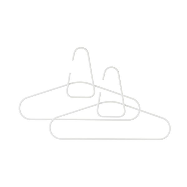 Set od 2 bijele metalne vješalice Zone A-hanger-image-1