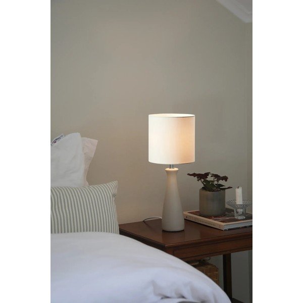 Krem stolna lampa s tekstilnim sjenilom (visina 42 cm) Birillo – Markslöjd-image-1