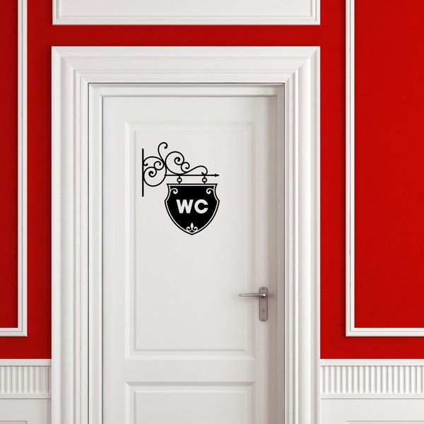 Naljepnica Ambiance Old And Chic WC-image-1