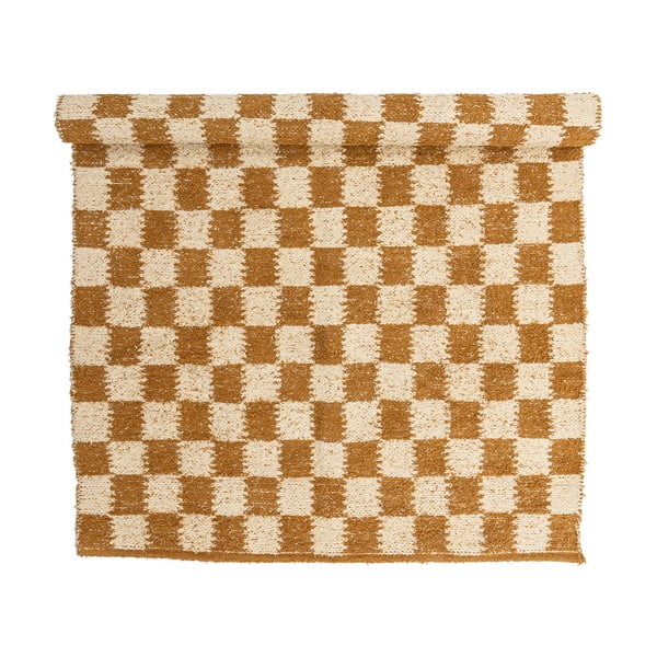 Bež/jantarni pamučan tepih 140x200 cm Chola – Bloomingville-image-4