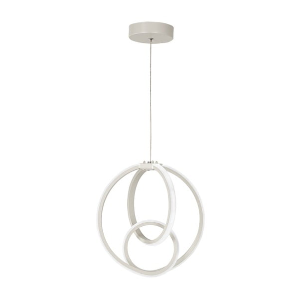 Bijela metalna LED viseća svjetiljka ø 28,5 cm Neo – Squid Lighting