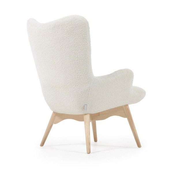 Bijela fotelja Kody - Kave Home-image-4