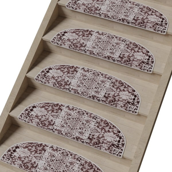 Set tepiha za stepenice 16 kom 20x65 cm Oriental Era – Vitaus-image-1