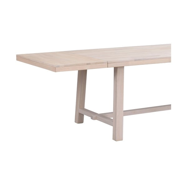 Mat lakirana ploča blagovaonskog stola od hrastovine Rowico Brooklyn 