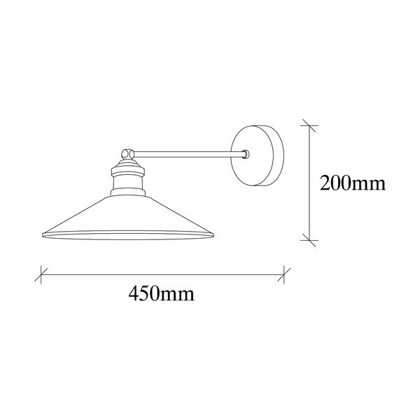 Zidna lampa u brončanoj boji ø 30 cm Dodo – Opviq lights-image-4