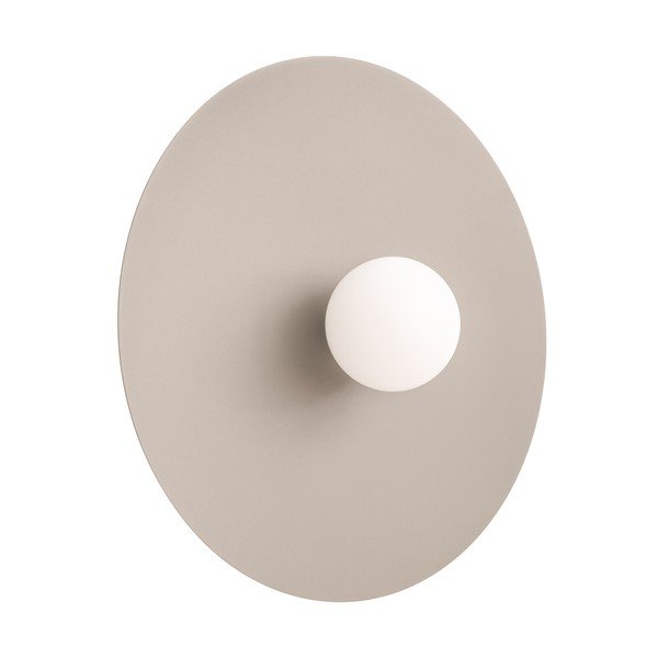 Smeđe-siva metalna zidna lampa ø 50 cm AKE – Thoro