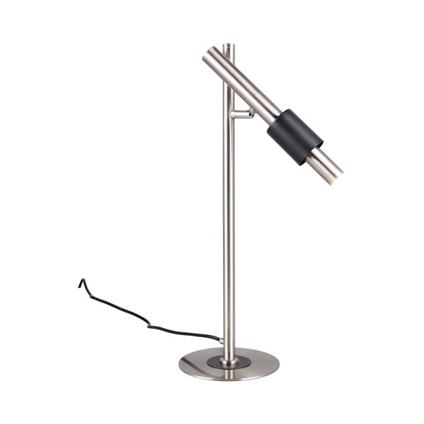 Crna/u srebrnoj boji LED stolna lampa (visina 50 cm) Ikaris – Trio Select-image-4