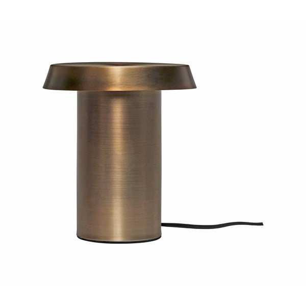 Smeđa metalna stolna lampa Keen - Hübsch