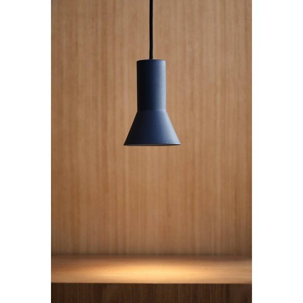 Plava viseća svjetiljka aluminijska s mogućnosti zatamnjivanja ø 10 cm Evan – Jotex-image-1