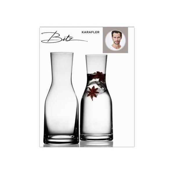 Set od 2 boka vode od Bitz Fluidum kristalnog stakla, 300 ml-image-2