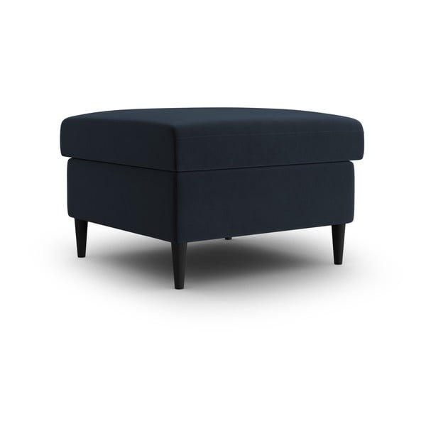 Tamno plavi baršunast tabure Kyoto – Cosmopolitan Design-image-1