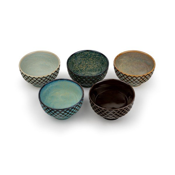 Porculanske šalice u setu 5 kom 200 ml Sara – Bredemeijer