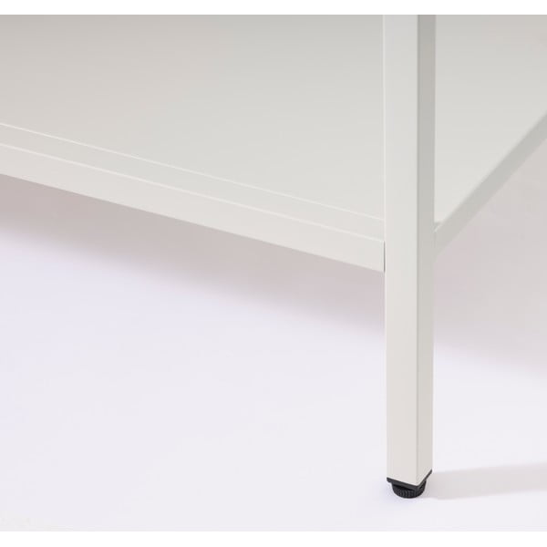 Bijela metalna vitrina 90x160 cm Carmel – Unique Furniture-image-4